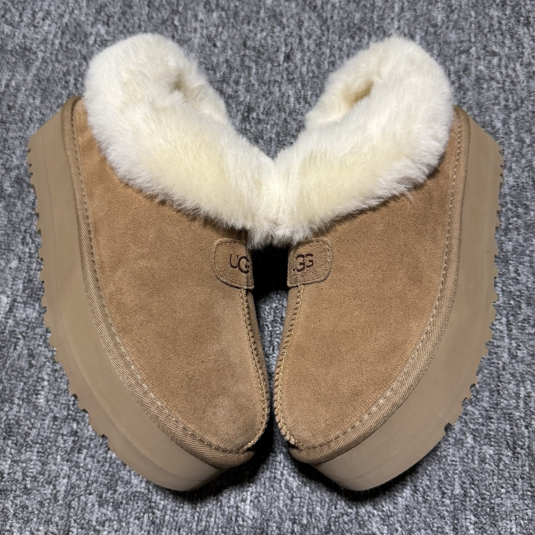 图片[3]-平台外贸专供 UGG 女款雪地靴 1134810 厚底 十年品牌制鞋代工厂生产线出品 注重每一处细节 隆丰A级真羊皮毛一体 完全遵循ZP工艺流程打造 尺码：35 36 37 38 39 40-选品中心