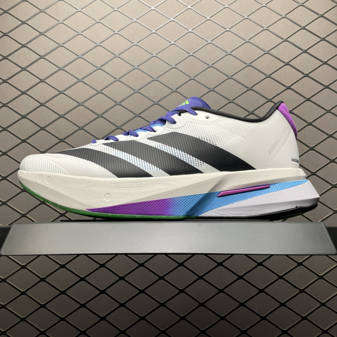 AD 阿迪 Adiero Boston 13 波士顿 网面超轻透气跑步鞋 JS4946 尺码：36 36.6 37 38 38.5 39 40 40.5 41 42 42.5 43 44 44.5 45-选品中心