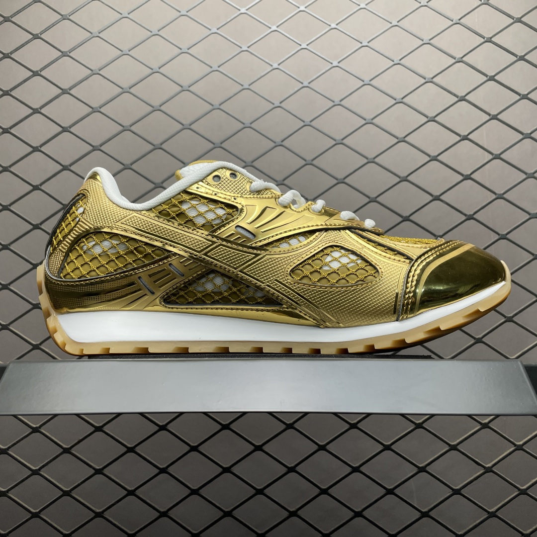 图片[3]-BOTTEGA VENETA BV 葆蝶家 王一博同款低帮休闲鞋 采用轻质科技网布面料 搭配几何图案设计橡胶外底 王炸系列 高版本 认准套包工艺 实际增高很多哦，还是一样显腿细非常nice 耐玩耐造 对标对版！套包鞋工艺 认准高版本 大底选用拼色TPU大底 ！配置原版包装 尺码：35 36 37 38 39 40 41 42 43 44 45-选品中心