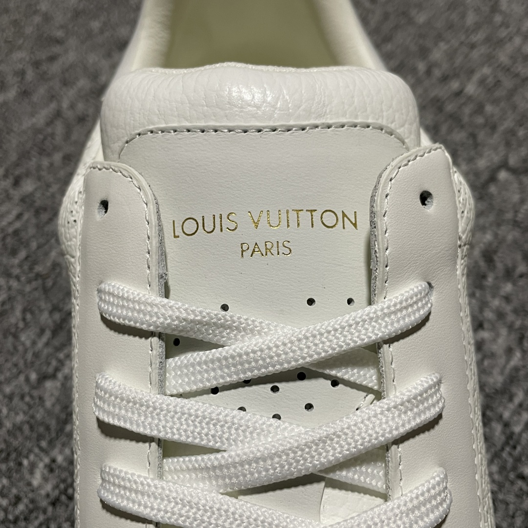 图片[9]-Louis Vuitton LV 路易威登 Beverly Hills 低帮休闲板鞋 海淘代购同渠道品质 高端零售 外贸充正专供 原版购入开发 ZP级全套包装 完美楦型 正确卡色 大底TPU 质感媲美原版 细节与原版一致 请注意区分市面通货材 尺码：38 39 40 41 42 43 44 45 46-选品中心