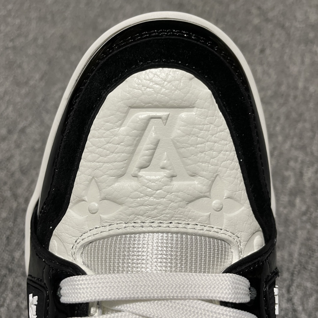 图片[7]-Louis Vuitton 路易威登 LV Trainer 低帮休闲板鞋 海淘代购同渠道品质 高端零售 外贸充正专供 原版购入开发 ZP级全套包装 完美楦型 正确卡色 大底TPU 质感媲美原版 细节与原版一致 请注意区分市面通货材 尺码：38 39 40 41 42 43 44 45 46-选品中心