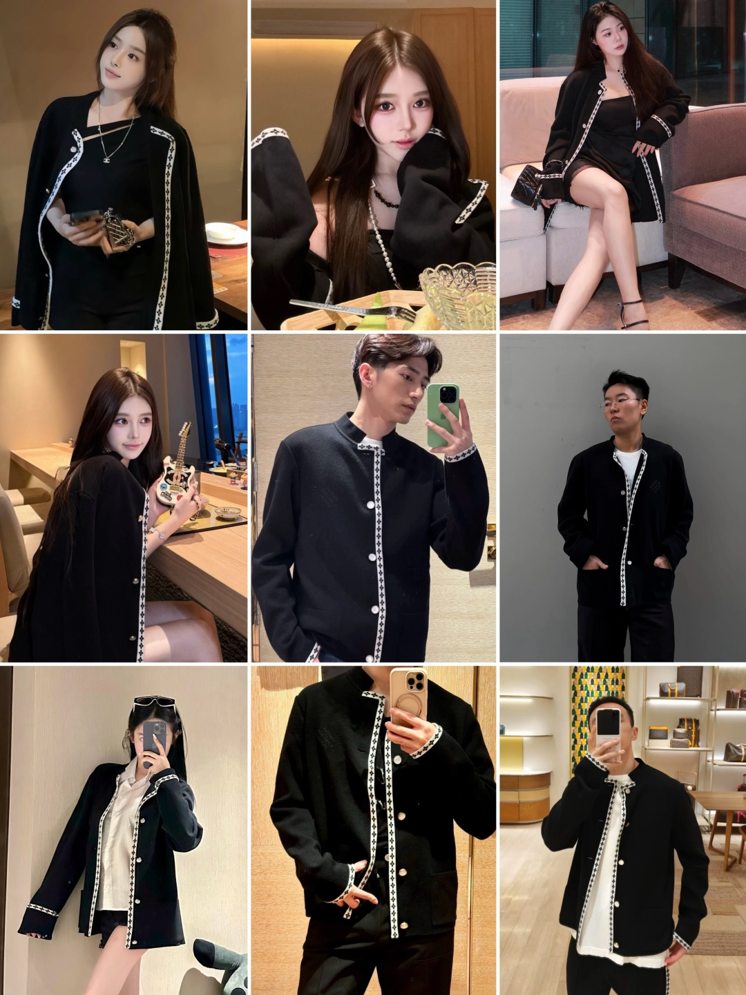 图片[7]-S# LV 学院风 羊毛针织毛衣外套 高端零售专供 真正原版开发 品质保证 100%放心出街 尺码：S M L XL-选品中心