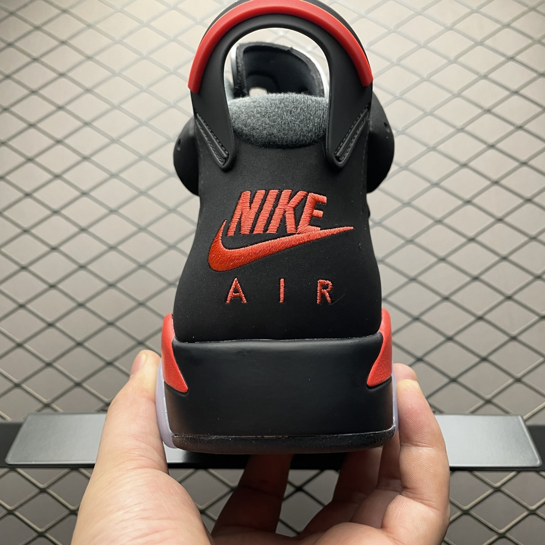 图片[2]-纯原 Air Jordan 6 Retro AJ6乔6 男子文化篮球鞋 CT8529-001 原鞋原纸板开发 原厂材料 原档案数据精美电绣 纸板中底 钢印 等诸多细节均一一还原 尺码：40 40.5 41 42 42.5 43 44 44.5 45 46 47.5-选品中心