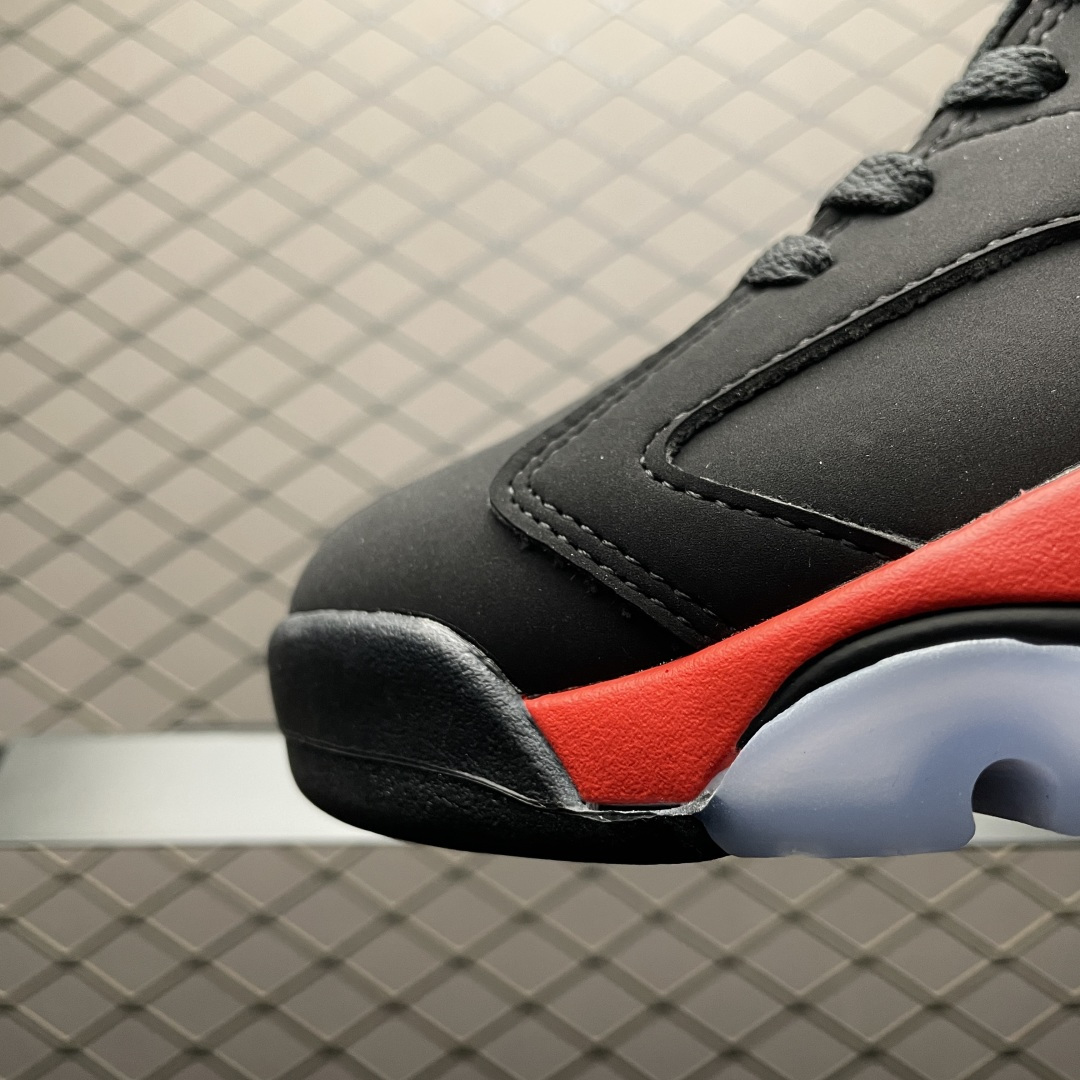 图片[6]-纯原 Air Jordan 6 Retro AJ6乔6 男子文化篮球鞋 CT8529-001 原鞋原纸板开发 原厂材料 原档案数据精美电绣 纸板中底 钢印 等诸多细节均一一还原 尺码：40 40.5 41 42 42.5 43 44 44.5 45 46 47.5-选品中心