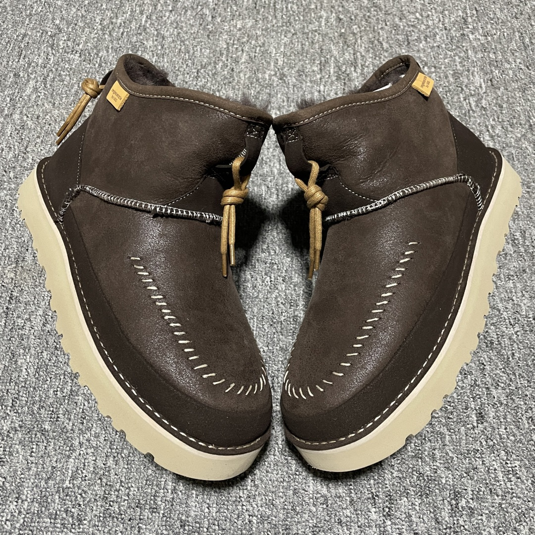 图片[6]-平台外贸专供 UGG Tasman 冬季男士雪地鞋 1144017 十年品牌制鞋代工厂生产线出品 注重每一处细节 隆丰A级真羊皮毛一体 完全遵循ZP工艺流程打造 尺码：39 40 41 42 43 44 45-选品中心