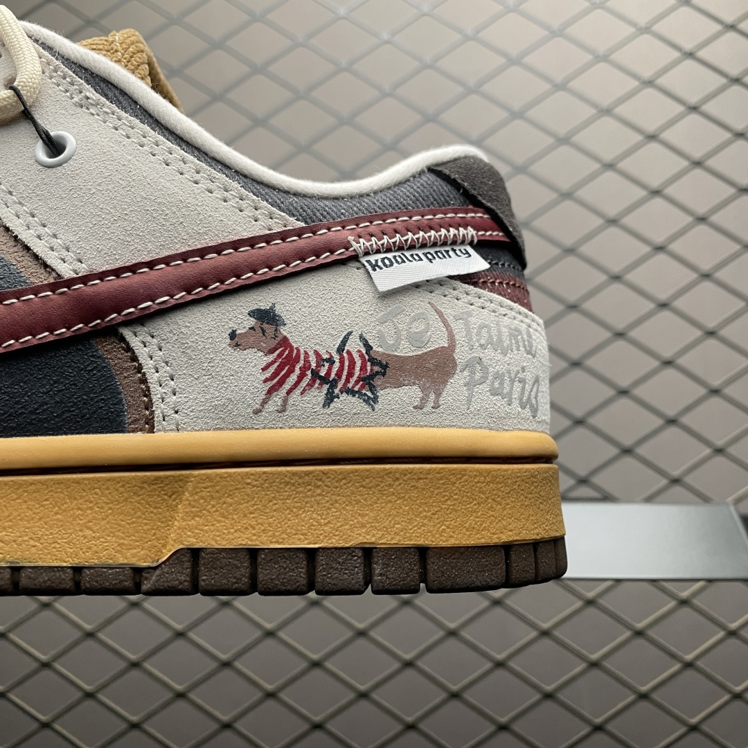 图片[4]-NK Dunk Low 客制款 低帮休闲板鞋 HQ3459-212 尺码：40 40.5 41 42 42.5 43 44 44.5 45 46-选品中心