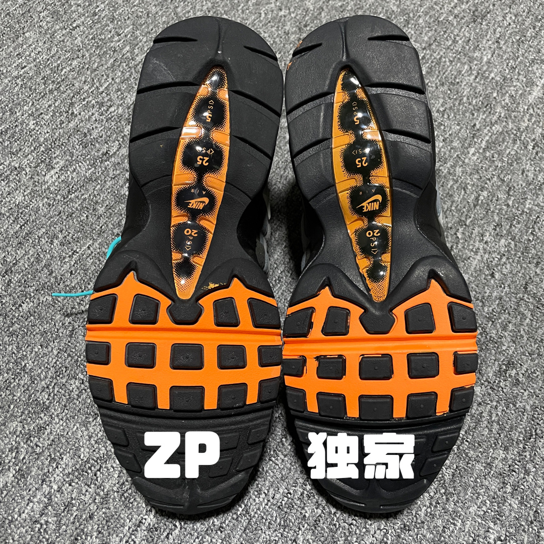 正品🆚獨家大貨對比素材 ＃純原版 NK Air Max 95 OG 低幫休閒運動板鞋 HM4740-005 高階零售外貿專供品質 25年官方新款全新私模大底 大氣泡（區別官方老版氣墊）
