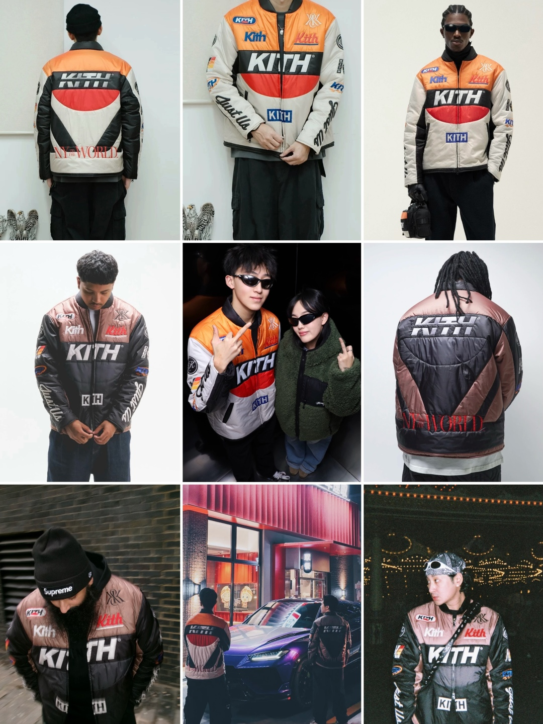 图片[7]-S# KITH 25Fw Brixton机车薄款棉服外套 真正原版购回开发打版 高端零售专供 品质保证 100%放心出街 尺码：S M L XL-选品中心