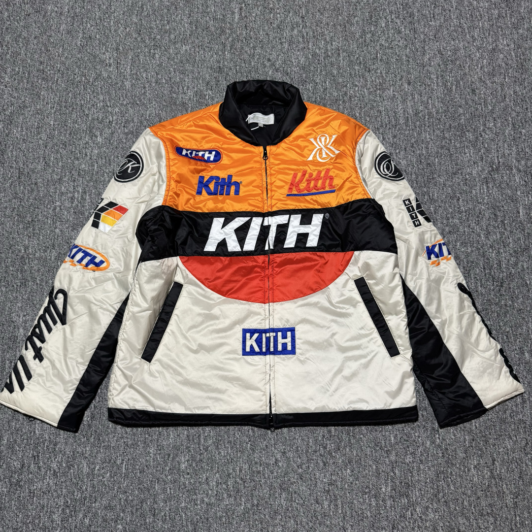 S# KITH 25Fw Brixton机车薄款棉服外套 真正原版购回开发打版 高端零售专供 品质保证 100%放心出街 尺码：S M L XL-选品中心