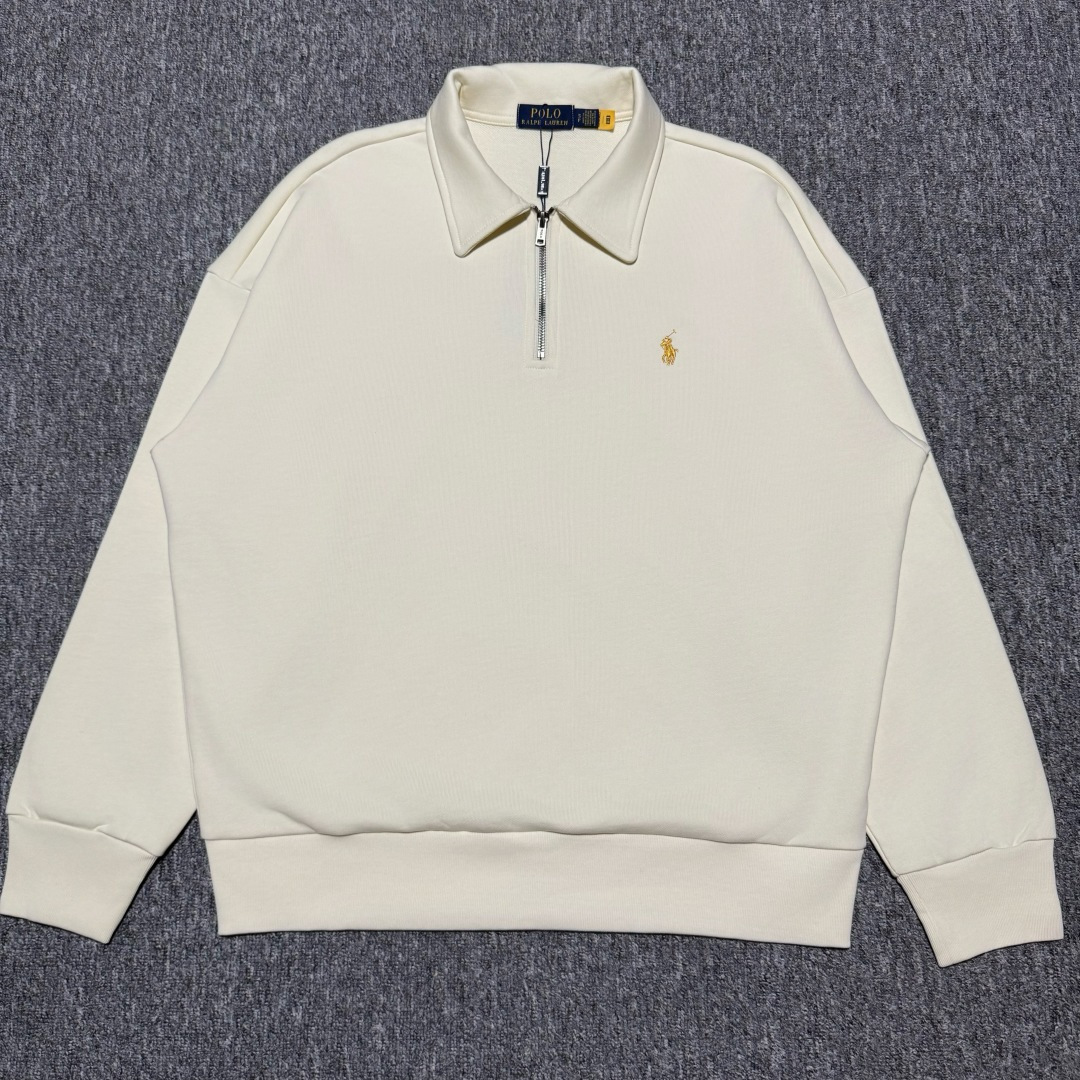 S# Ralph Lauren 拉夫劳伦 小马标 半拉链POLO卫衣 真正原版购回开发打版 高端零售专供 品质保证 100%放心出街 尺码：S M L XL-选品中心