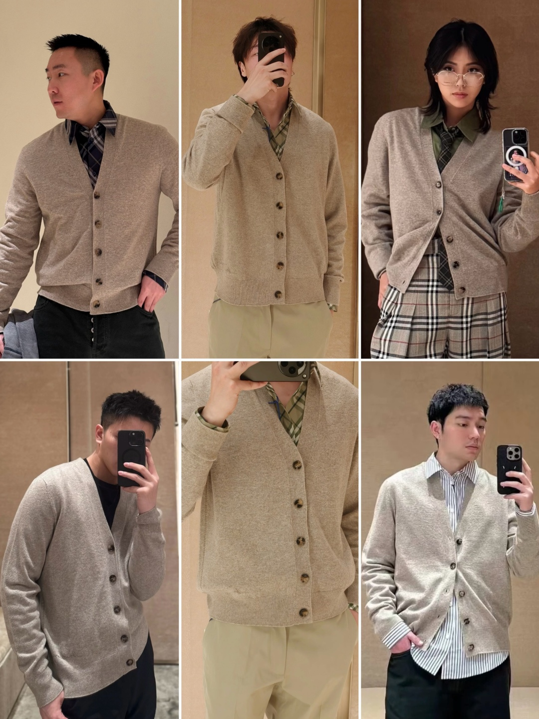 图片[9]-S# BBR 巴宝莉 下摆签名款 老钱风 羊绒开衫毛衣 真正原版购回开发打版 高端零售专供 品质保证 100%放心出街 尺码：S M L XL-选品中心