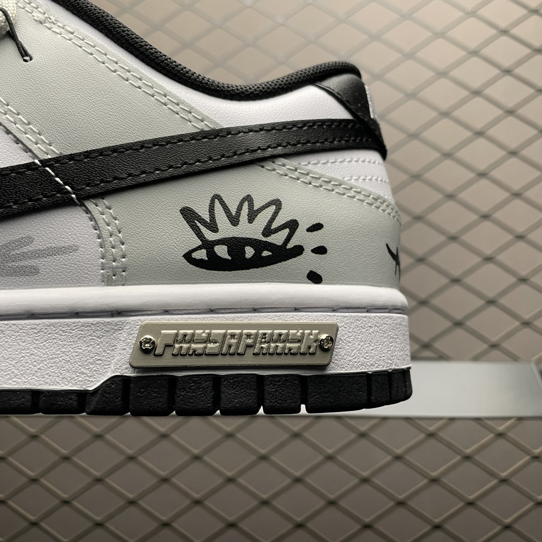 图片[4]-NK Dunk Low 客制款 低帮休闲板鞋 DD1391-100 尺码：40 40.5 41 42 42.5 43 44 44.5 45 46-选品中心