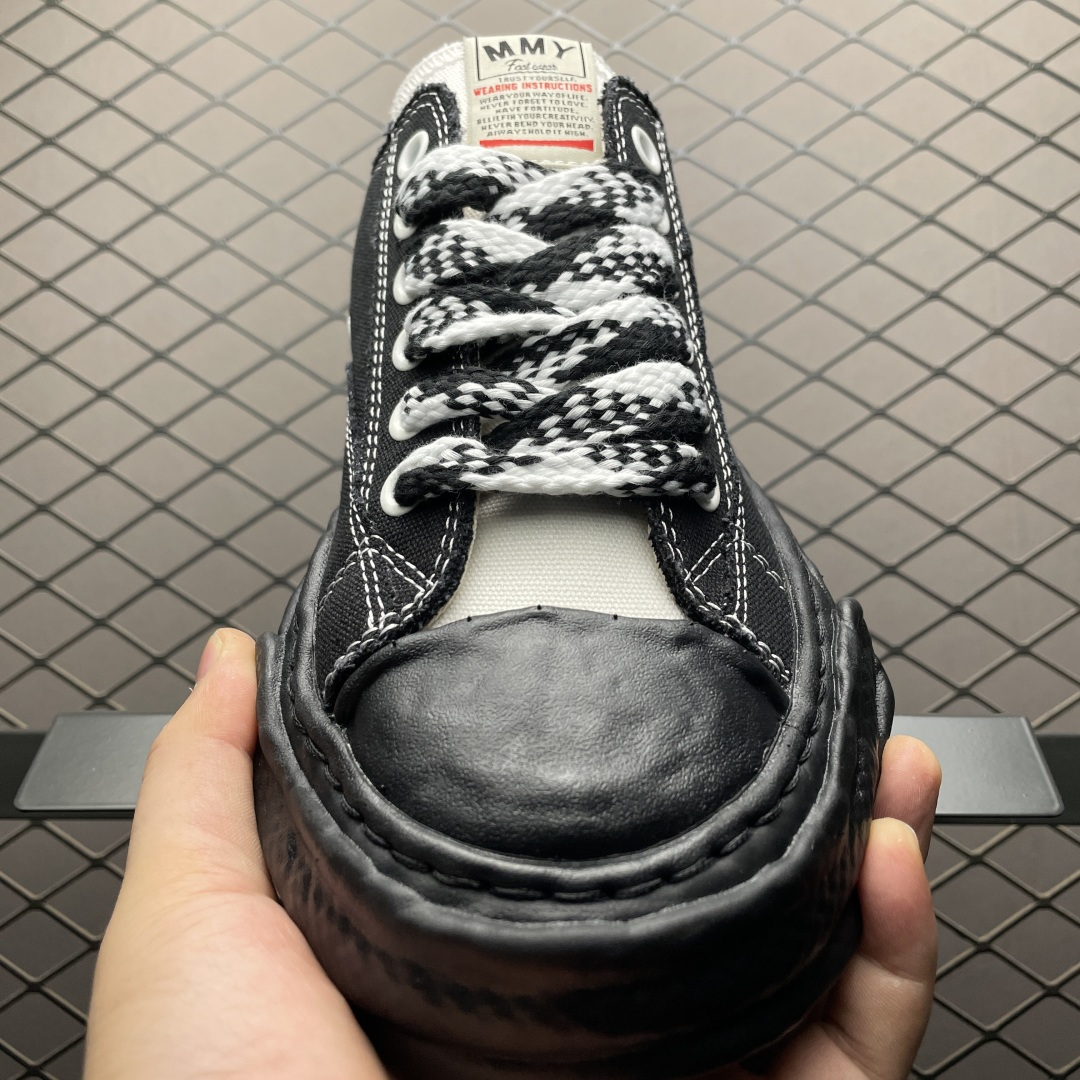 图片[9]-日本概念时装设计师･三原康裕 MIHARA YASUHIRO 变形溶解鞋 全新开发双模一次发泡点位气孔EVA中底 底部嵌入组合RB橡胶耐磨大底 正确织麦及包装盒 清晰后跟电绣LOGO区别市面普通版本 余文乐挚爱单品 复古溶解风 尺码：36 37 38 39 40 41 42 43 44 45-选品中心