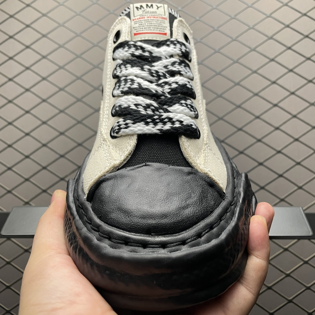 图片[9]-日本概念时装设计师･三原康裕 MIHARA YASUHIRO 变形溶解鞋 全新开发双模一次发泡点位气孔EVA中底 底部嵌入组合RB橡胶耐磨大底 正确织麦及包装盒 清晰后跟电绣LOGO区别市面普通版本 余文乐挚爱单品 复古溶解风 尺码：36 37 38 39 40 41 42 43 44 45-选品中心