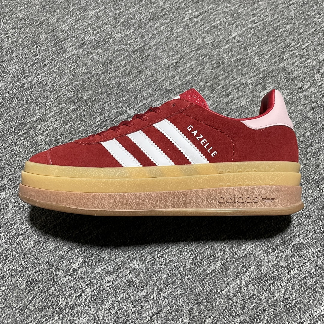 双11福利第4️⃣波纯原版AD阿迪 Gazelle 厚底休闲板鞋 顶级大厂出品 正确细节 完美品质 白菜