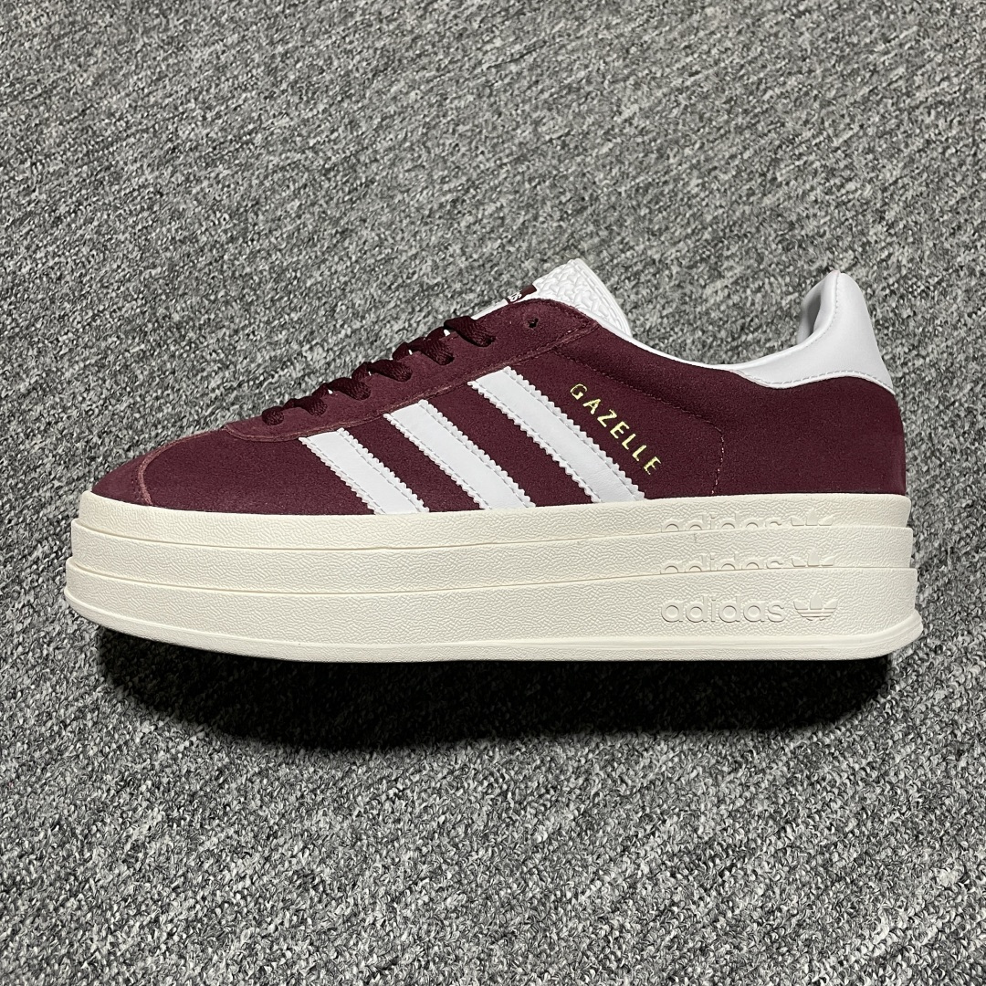 双11福利第4️⃣波纯原版AD阿迪 Gazelle 厚底休闲板鞋 顶级大厂出品 正确细节 完美品质 白菜