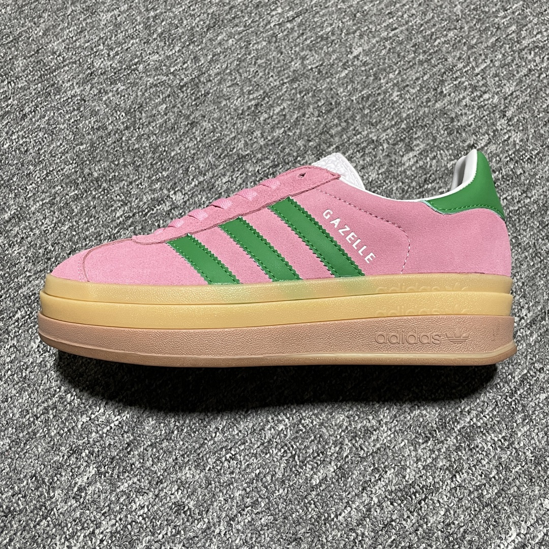 双11福利第4️⃣波纯原版AD阿迪 Gazelle 厚底休闲板鞋 顶级大厂出品 正确细节 完美品质 白菜