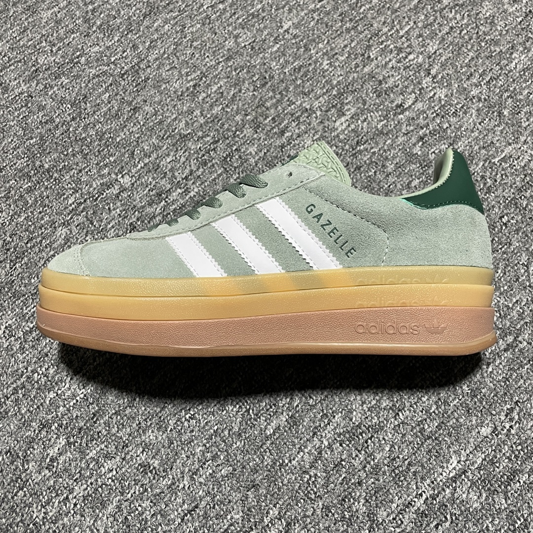 双11福利第4️⃣波纯原版AD阿迪 Gazelle 厚底休闲板鞋 顶级大厂出品 正确细节 完美品质 白菜