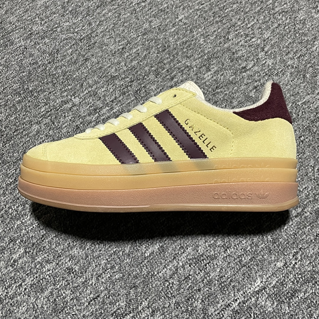 双11福利第4️⃣波纯原版AD阿迪 Gazelle 厚底休闲板鞋 顶级大厂出品 正确细节 完美品质 白菜