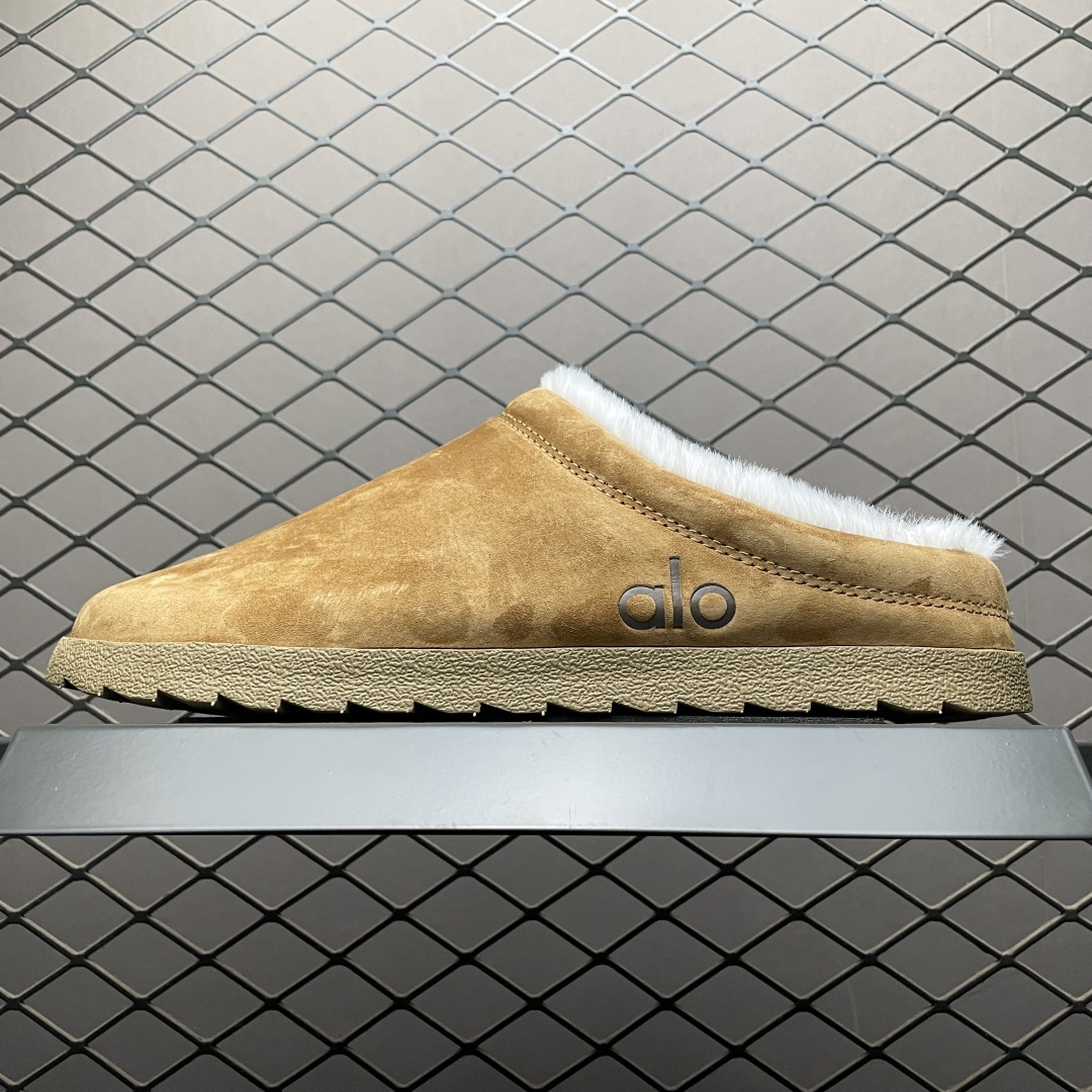 Alo Yoga Recovery Slipper 冬季加绒慕勒拖鞋 半拖 尺码：36-45-选品中心