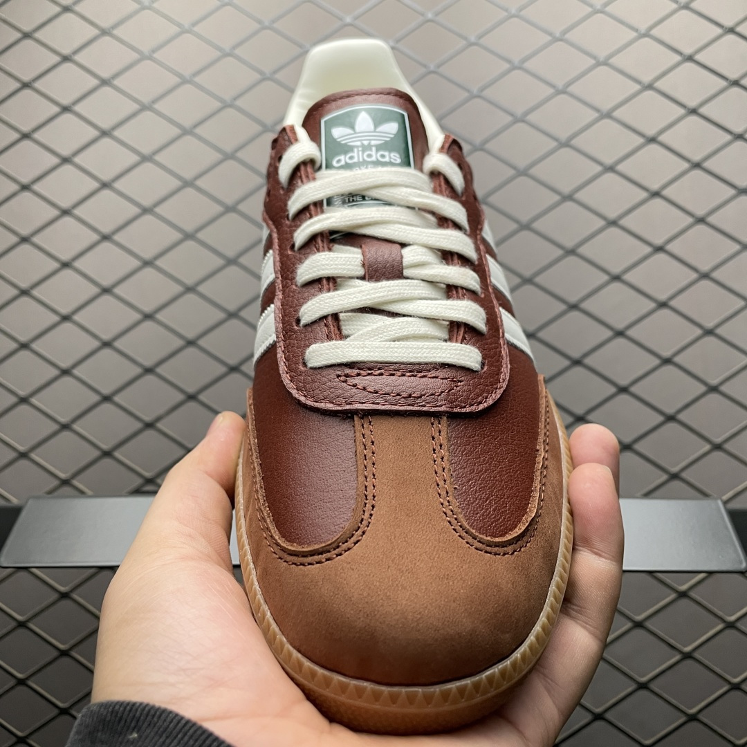 图片[9]-纯原 AD 阿迪 Samba OG 桑巴低帮休闲运动板鞋 JR0892 大厂出品 头层皮打造 区别市面二层超纤通货品质 尺码：36 36.5 37 38 38.5 39 40 40.5 41 42 42.5 43 44 44.5 45-选品中心