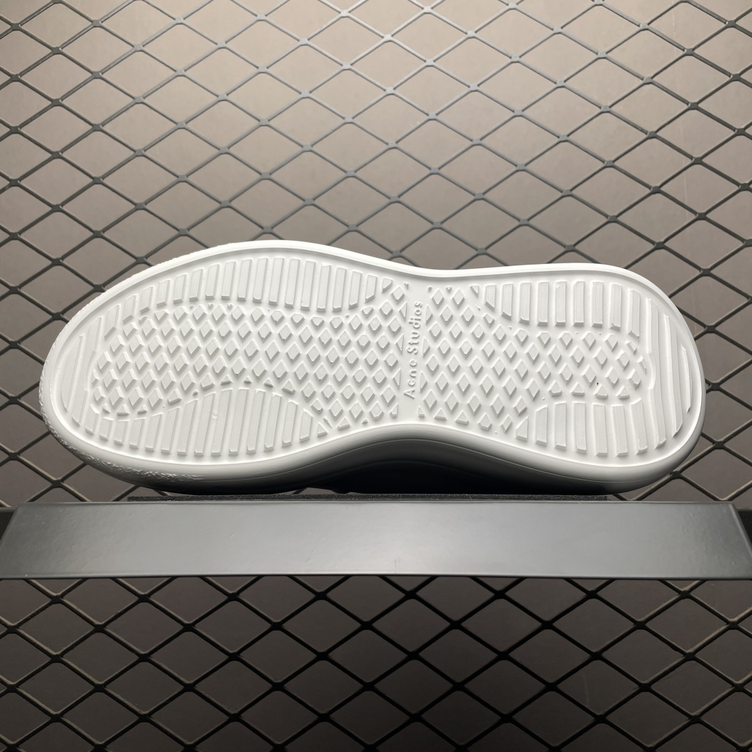 图片[5]-海淘专供版 Acne Studios 魔术贴 低帮休闲小白鞋 欧阳娜娜 赵露思 宋佳 杨超越 宋佳同款 高端零售 外贸充正专供 原版购入开发 正确奶香大底 正确全鞋身采用进口头层皮 请注意区分市面通货材 尺码：35 36 37 38 39 40-选品中心