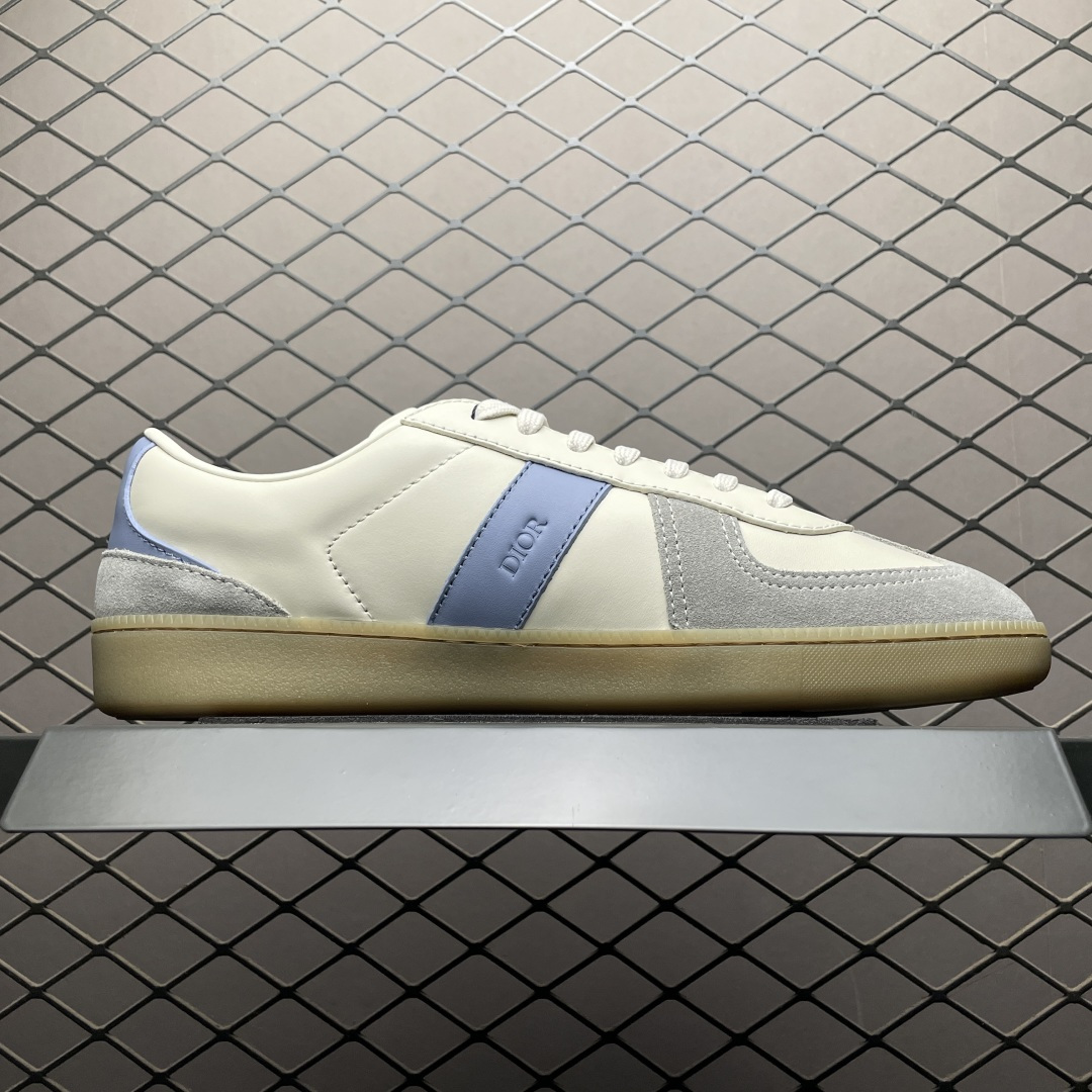图片[3]-Dior 迪奥 B01 老钱风 低帮休闲板鞋 海淘代购同渠道品质 原版购入开发 私模大底 进口牛皮鞋面（内里胎牛皮）打造 高端零售 外贸充正专供 ZP级全套包装 完美楦型 正确卡色 质感媲美原版 细节与原版一致 请注意区分市面通货材 尺码：38 39 40 41 42 43 44 45 46-选品中心