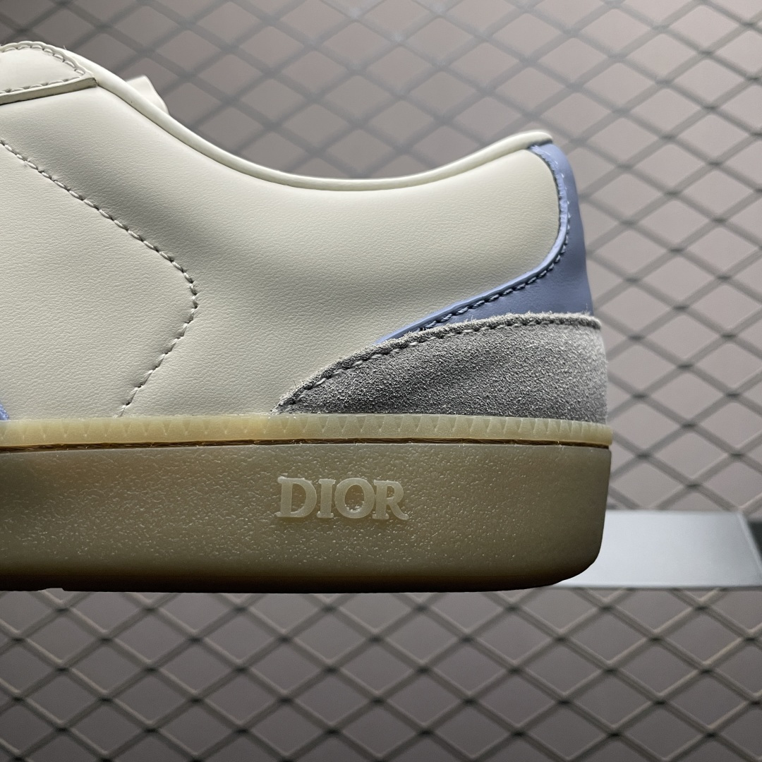 图片[4]-Dior 迪奥 B01 老钱风 低帮休闲板鞋 海淘代购同渠道品质 原版购入开发 私模大底 进口牛皮鞋面（内里胎牛皮）打造 高端零售 外贸充正专供 ZP级全套包装 完美楦型 正确卡色 质感媲美原版 细节与原版一致 请注意区分市面通货材 尺码：38 39 40 41 42 43 44 45 46-选品中心