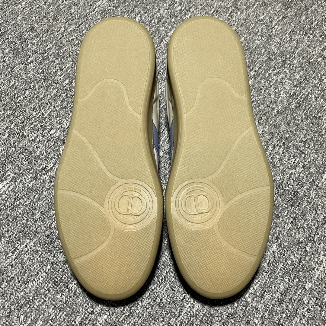 图片[3]-Dior 迪奥 B01 老钱风 低帮休闲板鞋 海淘代购同渠道品质 原版购入开发 私模大底 进口牛皮鞋面（内里胎牛皮）打造 高端零售 外贸充正专供 ZP级全套包装 完美楦型 正确卡色 质感媲美原版 细节与原版一致 请注意区分市面通货材 尺码：38 39 40 41 42 43 44 45 46-选品中心