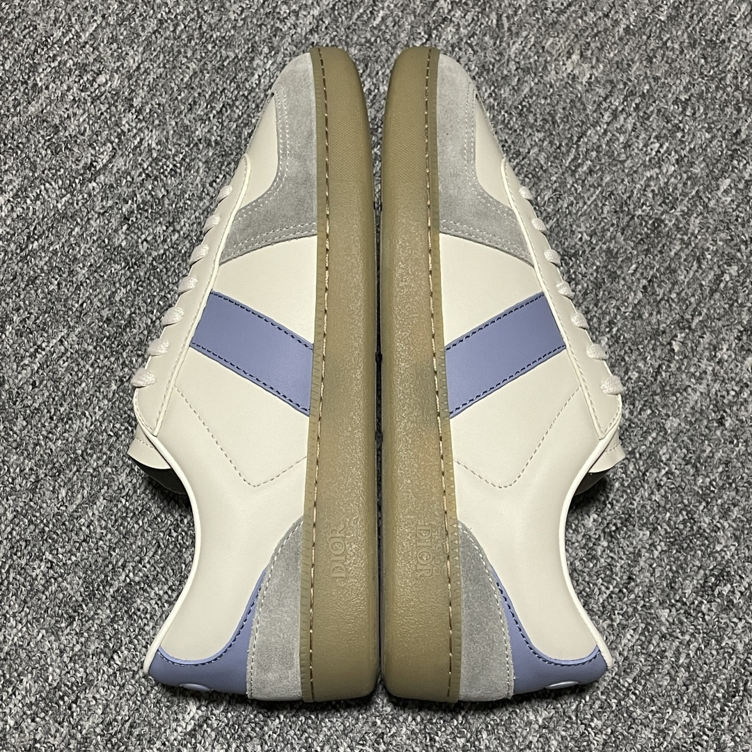 图片[5]-Dior 迪奥 B01 老钱风 低帮休闲板鞋 海淘代购同渠道品质 原版购入开发 私模大底 进口牛皮鞋面（内里胎牛皮）打造 高端零售 外贸充正专供 ZP级全套包装 完美楦型 正确卡色 质感媲美原版 细节与原版一致 请注意区分市面通货材 尺码：38 39 40 41 42 43 44 45 46-选品中心