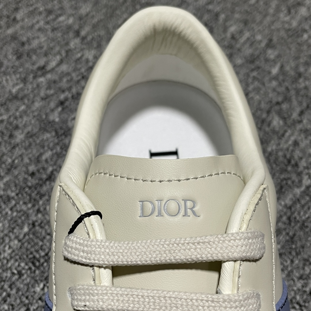 图片[9]-Dior 迪奥 B01 老钱风 低帮休闲板鞋 海淘代购同渠道品质 原版购入开发 私模大底 进口牛皮鞋面（内里胎牛皮）打造 高端零售 外贸充正专供 ZP级全套包装 完美楦型 正确卡色 质感媲美原版 细节与原版一致 请注意区分市面通货材 尺码：38 39 40 41 42 43 44 45 46-选品中心