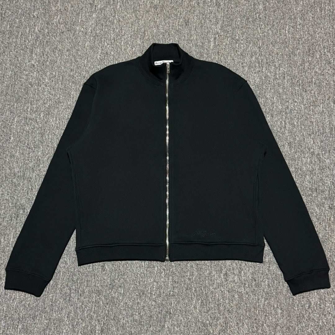 S# Acne Studios 立领 后背高抛字母刺绣 加绒夹克外套 真正原版购回开发打版 高端零售专供 品质保证 100%放心出街 尺码：M/S L/M XL/L-选品中心