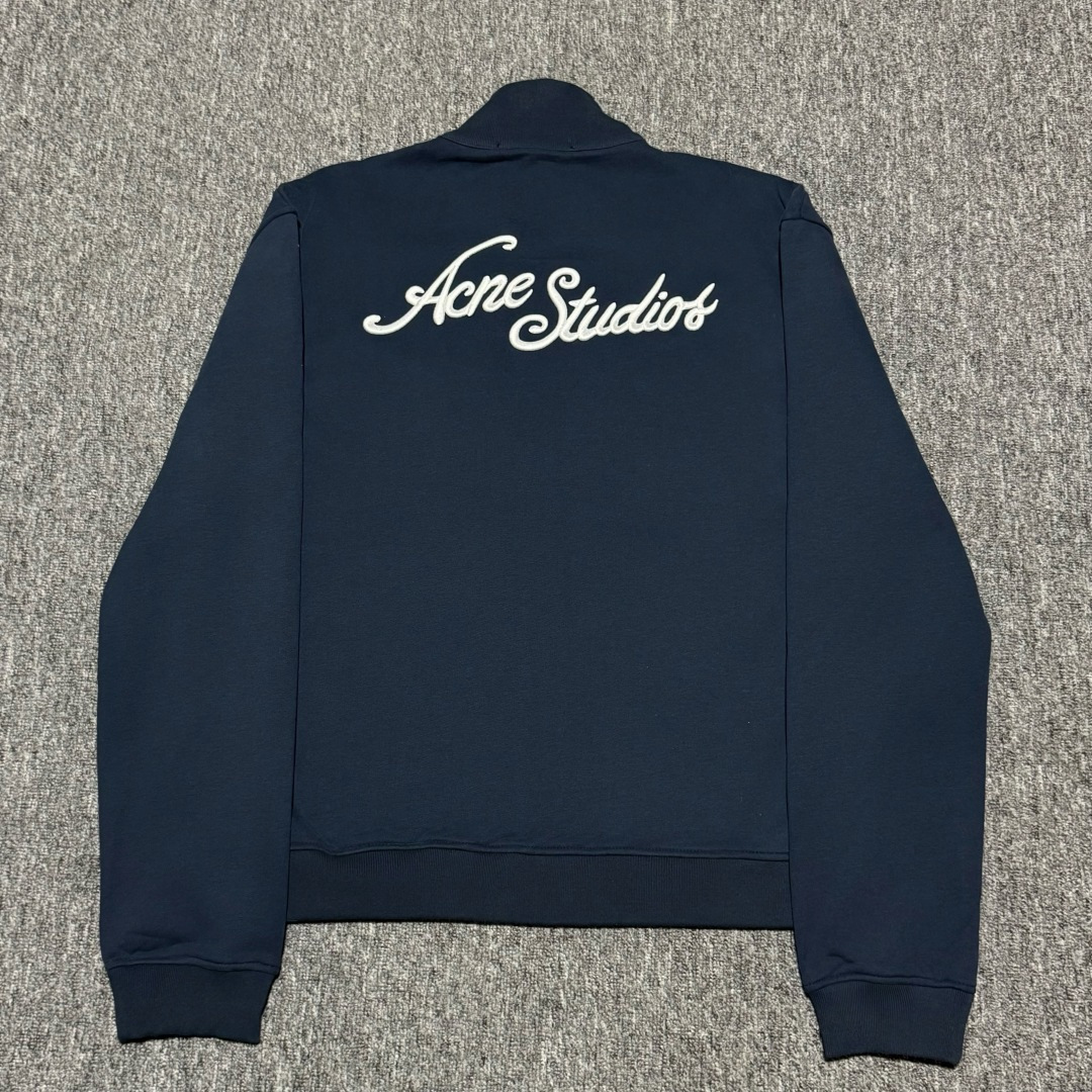 图片[3]-S# Acne Studios 立领 后背高抛字母刺绣 加绒夹克外套 真正原版购回开发打版 高端零售专供 品质保证 100%放心出街 尺码：M/S L/M XL/L-选品中心