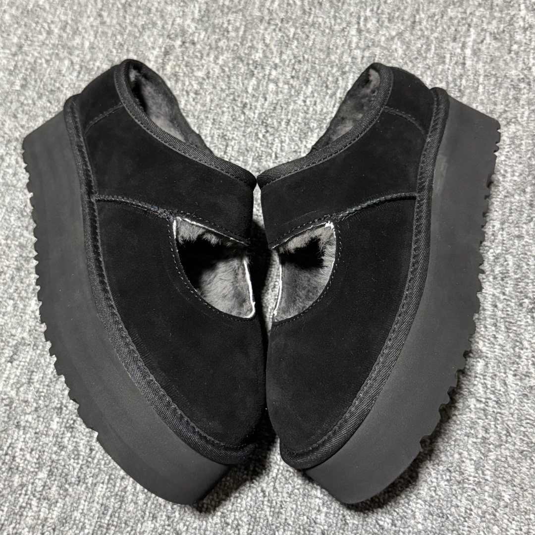 图片[5]-平台外贸专供 UGG Bea Mary Jane 玛丽珍 女子雪地靴 1167612 十年品牌制鞋代工厂生产线出品 注重每一处细节 隆丰A级真羊皮毛一体 完全遵循ZP工艺流程打造 尺码：35 36 37 38 39 40-选品中心