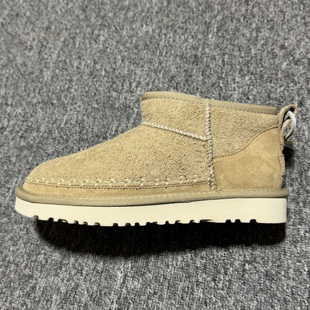 图片[2]-平台外贸专供 UGG Ultra Mini Biarritz 女子雪地靴 1171538 十年品牌制鞋代工厂生产线出品 注重每一处细节 隆丰A级真羊皮毛一体 完全遵循ZP工艺流程打造 尺码：35 36 37 38 39 40-选品中心