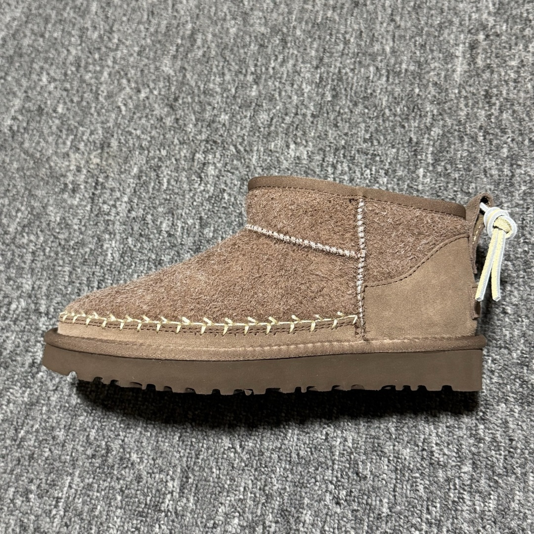 图片[2]-平台外贸专供 UGG Ultra Mini Biarritz 女子雪地靴 1171538 十年品牌制鞋代工厂生产线出品 注重每一处细节 隆丰A级真羊皮毛一体 完全遵循ZP工艺流程打造 尺码：35 36 37 38 39 40-选品中心