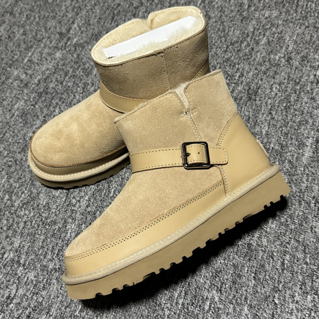 图片[4]-平台外贸专供 UGG Classic 女子雪地靴 1174512 十年品牌制鞋代工厂生产线出品 注重每一处细节 隆丰A级真羊皮毛一体 完全遵循ZP工艺流程打造 尺码：35 36 37 38 39 40-选品中心
