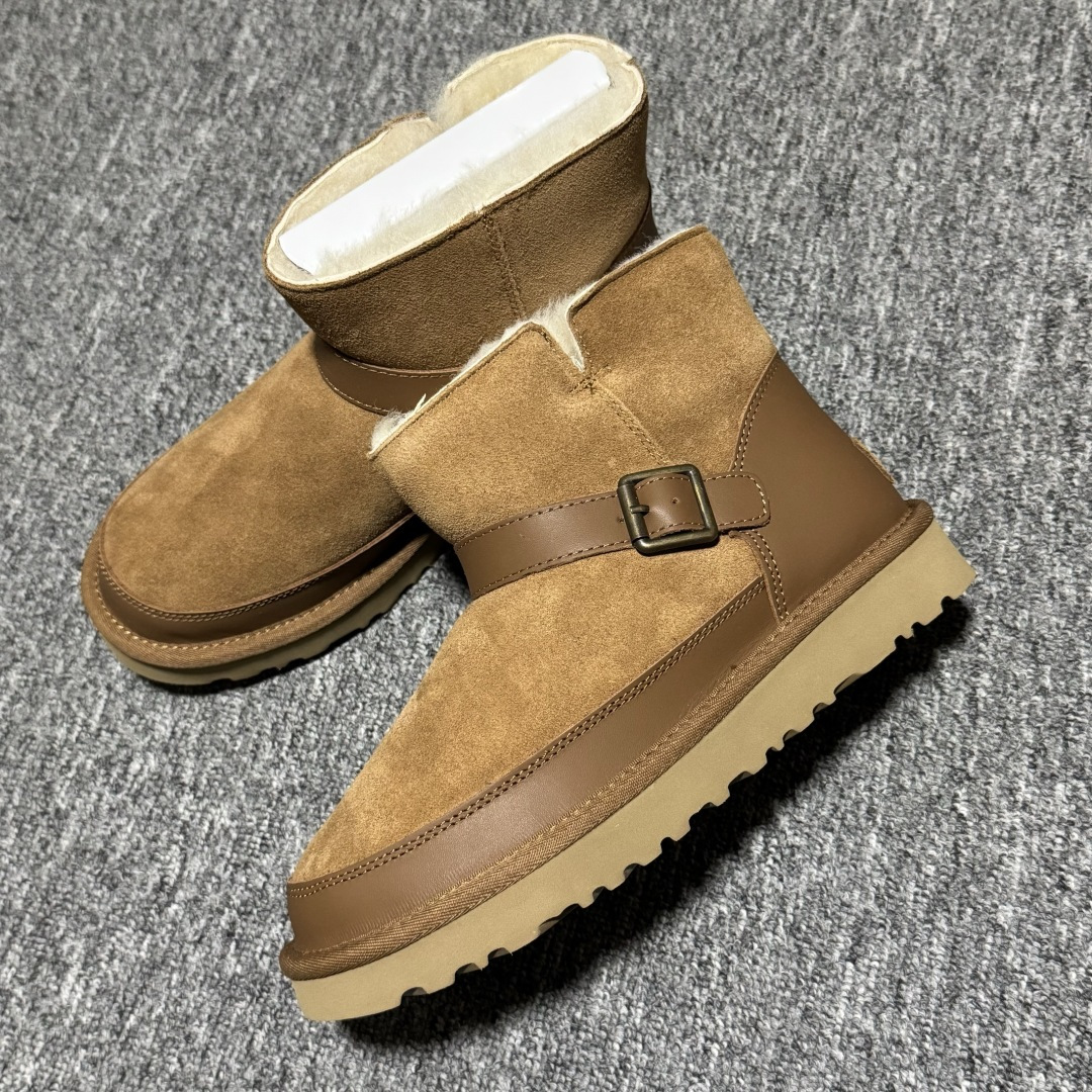 图片[4]-平台外贸专供 UGG Classic 女子雪地靴 1174512 十年品牌制鞋代工厂生产线出品 注重每一处细节 隆丰A级真羊皮毛一体 完全遵循ZP工艺流程打造 尺码：35 36 37 38 39 40-选品中心