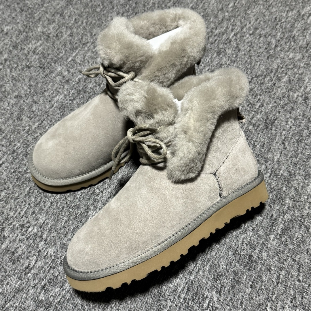图片[4]-平台外贸专供 UGG Classic 女子雪地靴 1174576 十年品牌制鞋代工厂生产线出品 注重每一处细节 隆丰A级真羊皮毛一体 完全遵循ZP工艺流程打造 尺码：35 36 37 38 39 40-选品中心