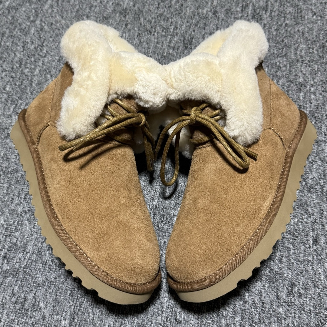 图片[2]-平台外贸专供 UGG Classic 女子雪地靴 1174576 十年品牌制鞋代工厂生产线出品 注重每一处细节 隆丰A级真羊皮毛一体 完全遵循ZP工艺流程打造 尺码：35 36 37 38 39 40-选品中心