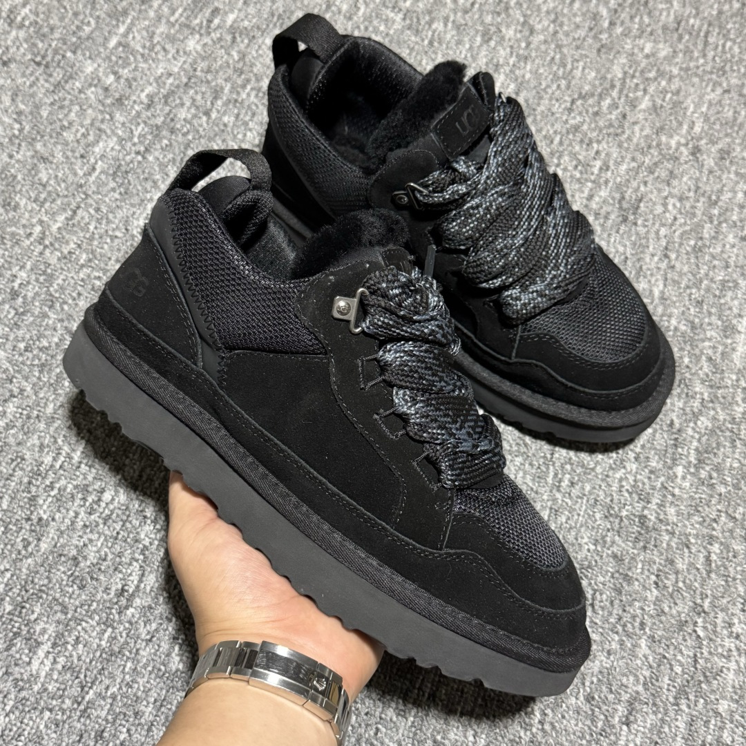 图片[6]-【中性款】 平台外贸专供 UGG Lowmel 梅尔 粗鞋带款 中性雪地靴 面包鞋 1144032 十年品牌制鞋代工厂生产线出品 注重每一处细节 隆丰A级真羊皮毛一体 完全遵循ZP工艺流程打造 内增纯黑加粗鞋带一副 售后需配件完整 尺码：35 36 37 38 39 40 41 42 43 44 45 多版本供应 注意区分品质-选品中心