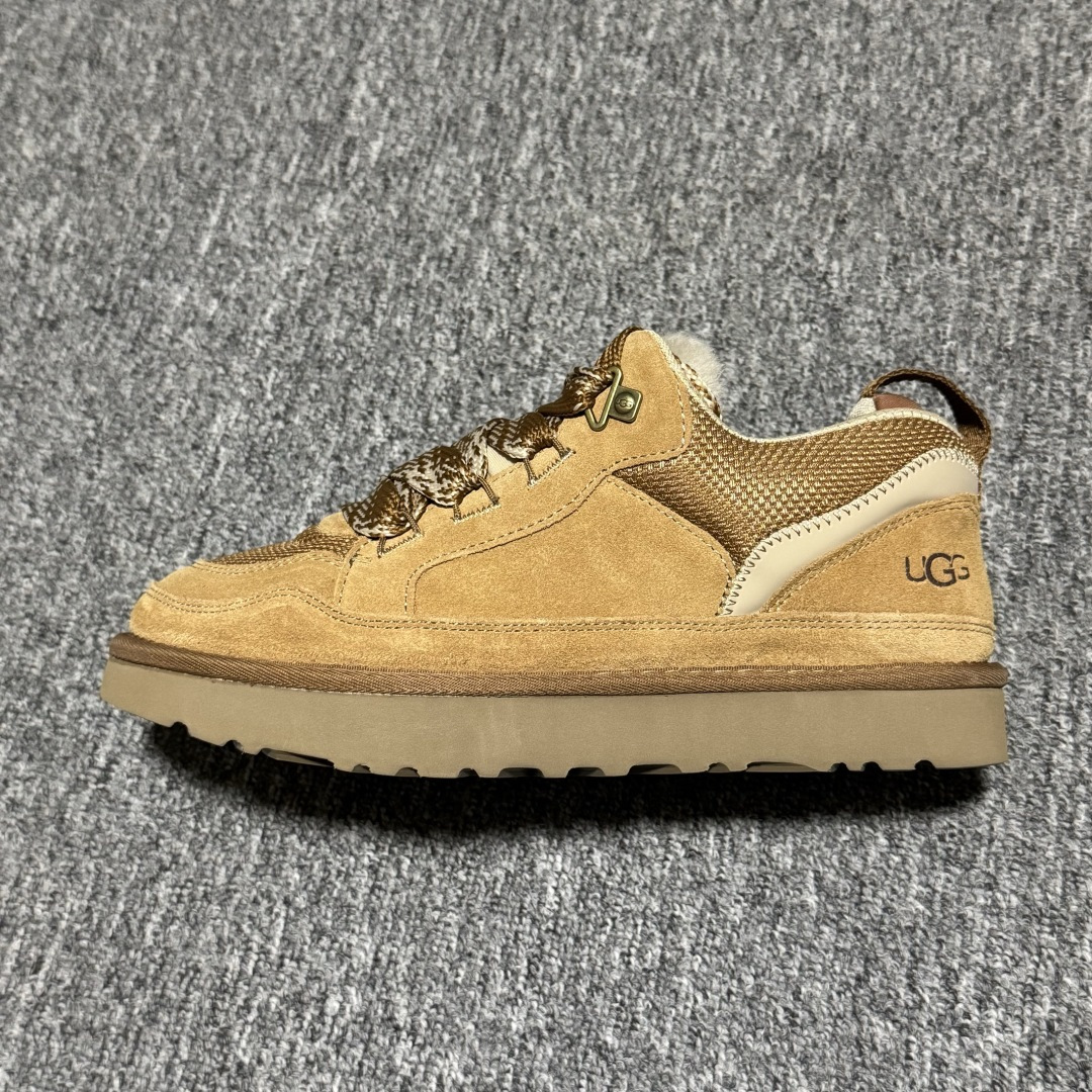 图片[5]-【中性款】 平台外贸专供 UGG Lowmel 梅尔 粗鞋带款 中性雪地靴 面包鞋 1144032 十年品牌制鞋代工厂生产线出品 注重每一处细节 隆丰A级真羊皮毛一体 完全遵循ZP工艺流程打造 内增小麦色加粗鞋带一副 售后需配件完整 尺码：35 36 37 38 39 40 41 42 43 44 45 多版本供应 注意区分品质-选品中心