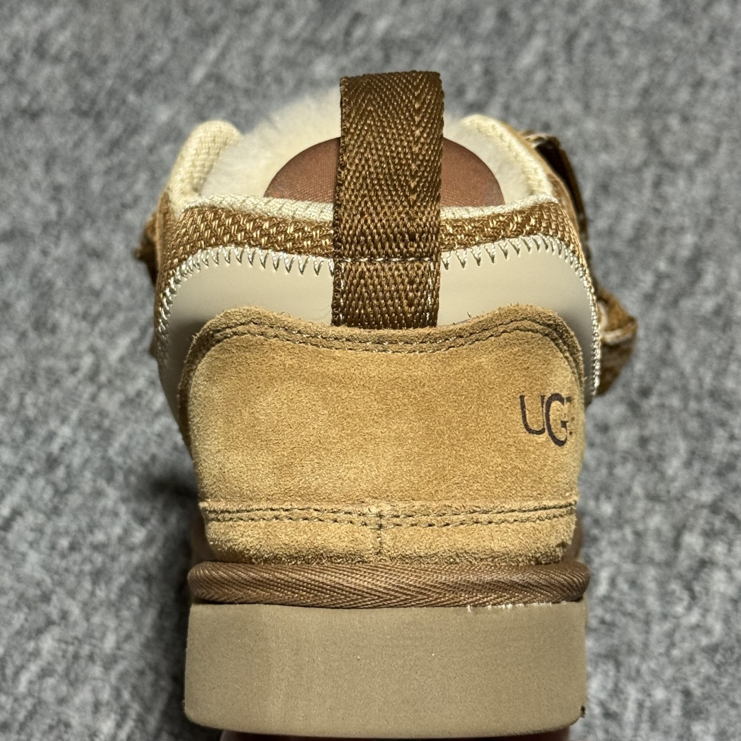 图片[8]-【中性款】 平台外贸专供 UGG Lowmel 梅尔 粗鞋带款 中性雪地靴 面包鞋 1144032 十年品牌制鞋代工厂生产线出品 注重每一处细节 隆丰A级真羊皮毛一体 完全遵循ZP工艺流程打造 内增小麦色加粗鞋带一副 售后需配件完整 尺码：35 36 37 38 39 40 41 42 43 44 45 多版本供应 注意区分品质-选品中心