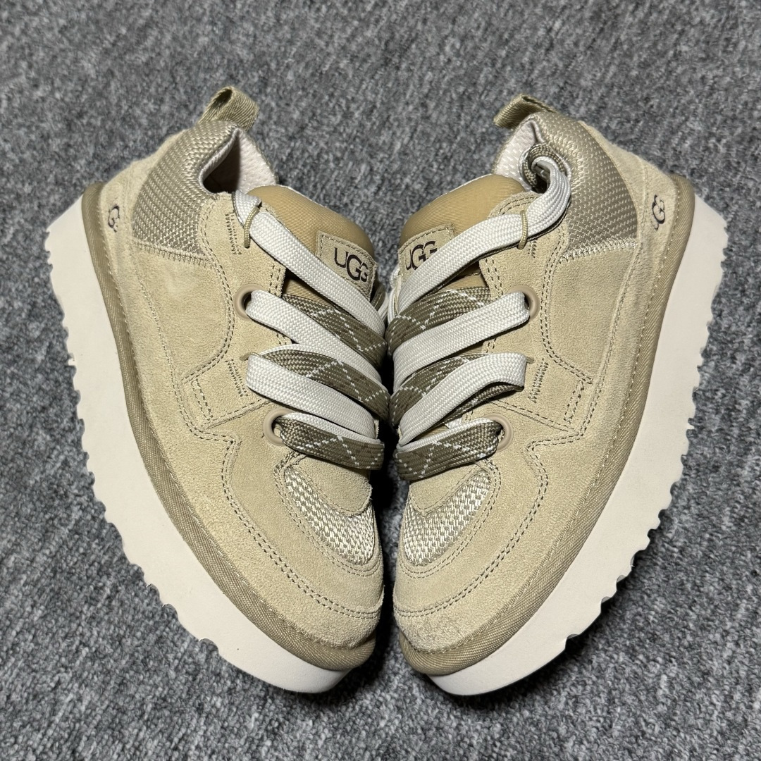图片[2]-平台外贸专供 UGG Lowmel 梅尔 双细鞋带款 中性雪地靴 面包鞋 1168890 十年品牌制鞋代工厂生产线出品 注重每一处细节 隆丰A级真羊皮毛一体 完全遵循ZP工艺流程打造 尺码：35 36 37 38 39 40 41 42 43 44 45-选品中心