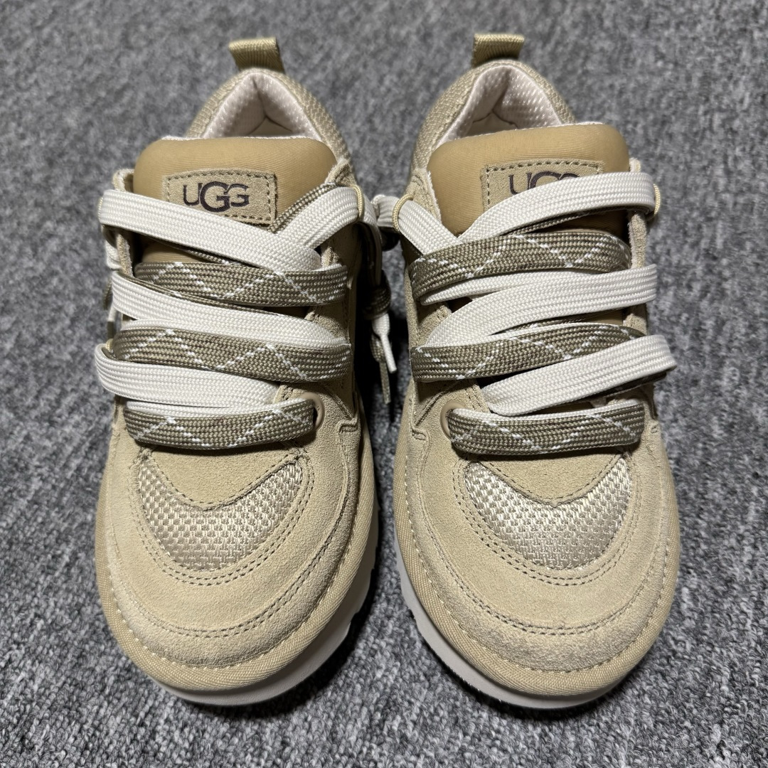 平台外贸专供 UGG Lowmel 梅尔 双细鞋带款 中性雪地靴 面包鞋 1168890 十年品牌制鞋代工厂生产线出品 注重每一处细节 隆丰A级真羊皮毛一体 完全遵循ZP工艺流程打造 尺码：35 36 37 38 39 40 41 42 43 44 45-选品中心