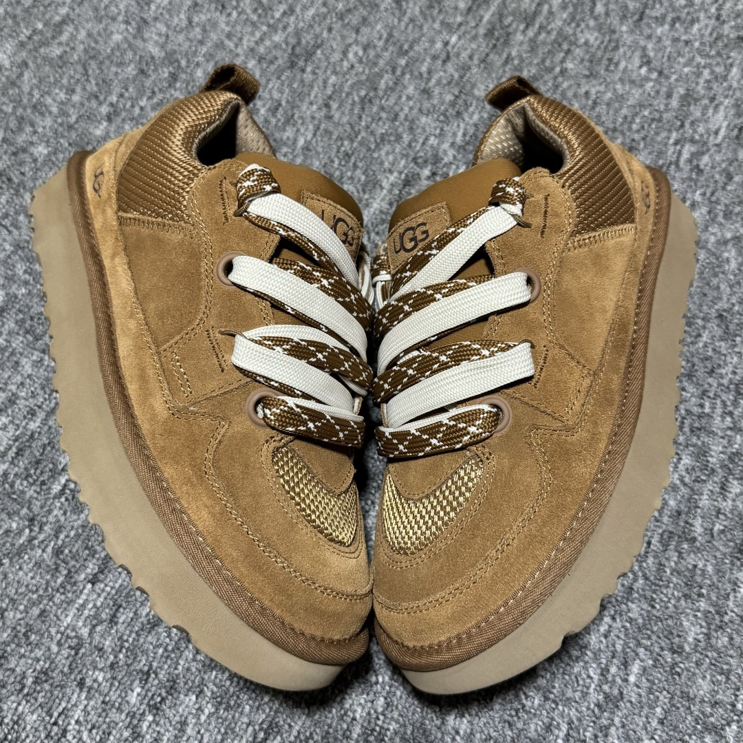 图片[2]-平台外贸专供 UGG Lowmel 梅尔 双细鞋带款 中性雪地靴 面包鞋 1168890 十年品牌制鞋代工厂生产线出品 注重每一处细节 隆丰A级真羊皮毛一体 完全遵循ZP工艺流程打造 尺码：35 36 37 38 39 40 41 42 43 44 45-选品中心