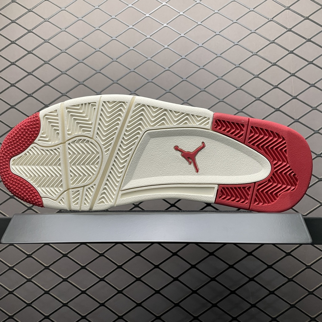 图片[5]-Air Jordan 4 AJ4乔4 文化篮球鞋 HV0823-108 专业AJ大厂出品 主力合作工厂 优势供应市场 一线大厂水准 平民价格定位 全新模具开发 纯正4代正确鞋型 进口头层皮料 高清洁度 立体高频 四线中底拉帮 网格大小 各方面细节都不错 品质完全碾压市面诸多嘴炮\”纯原\”杀猪版本 尺码：36 36.5 37.5 38 38.5 39 40 40.5 41 42 42.5 43 44 44.5 45 46 47.5-选品中心