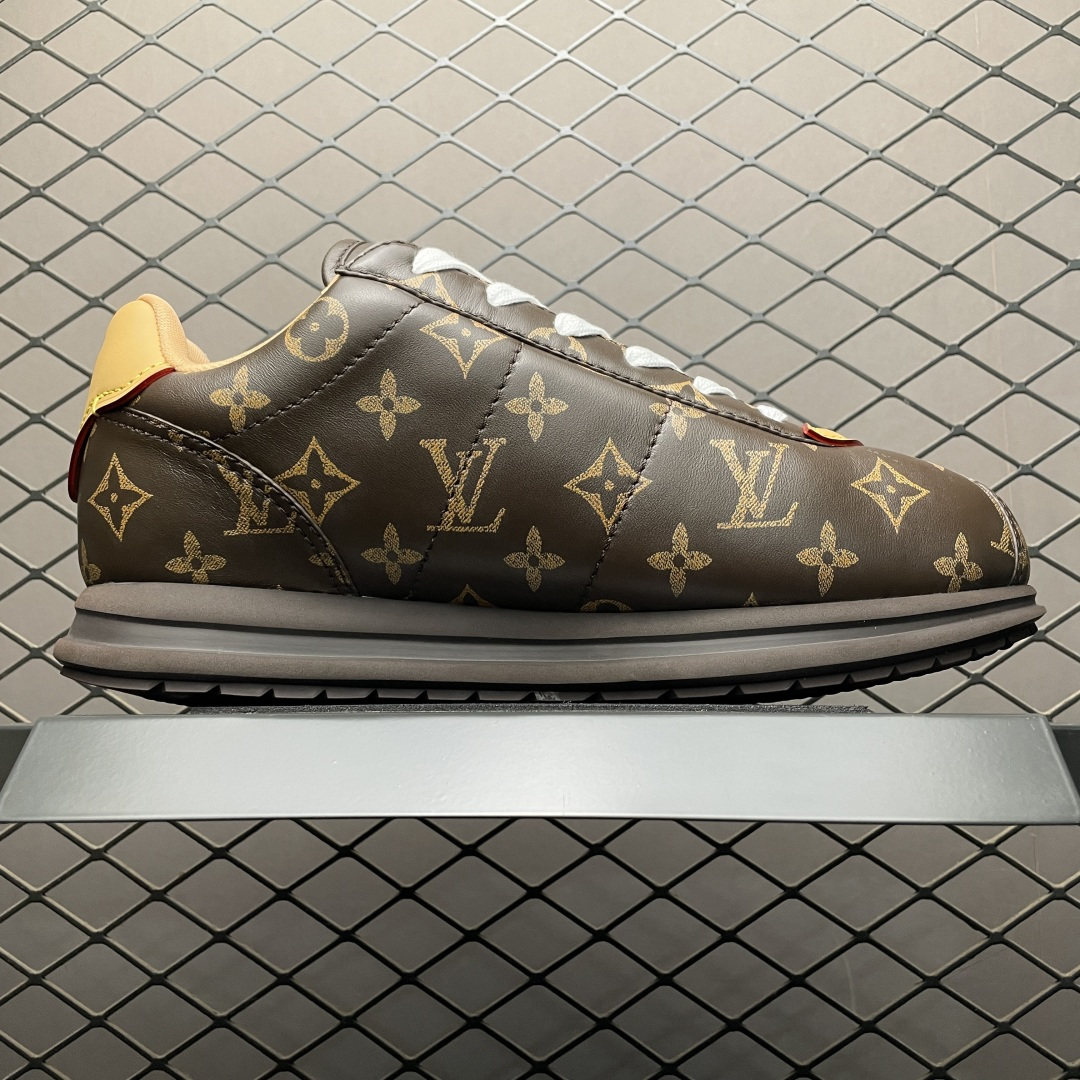图片[3]-Nigo x Louis Vuitton 路易威登 LV Buttersoft 阿甘鞋 低帮休闲面包鞋 海淘代购同渠道品质 高端零售 外贸充正专供 原版购入开发 全鞋羊皮➕牛皮鞋面 ZP级全套包装 完美楦型 正确卡色 大底TPU 质感媲美原版 细节与原版一致 请注意区分市面通货材 尺码：36 37 38 39 40 41 42 43 44 45 46-选品中心