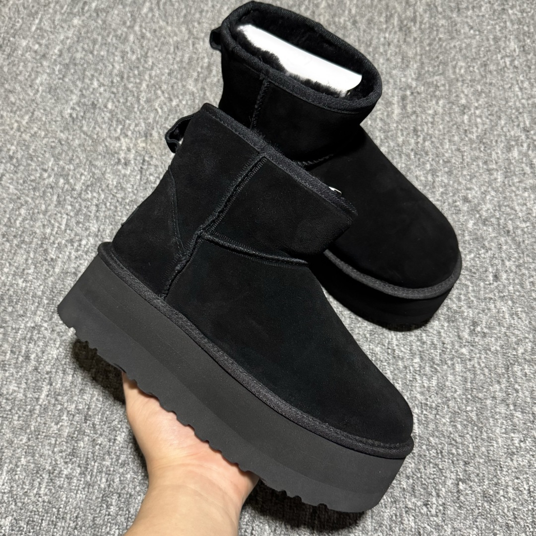 图片[6]-平台外贸专供 UGG 女子雪地靴 1134991 十年品牌制鞋代工厂生产线出品 注重每一处细节 隆丰A级真羊皮毛一体 完全遵循ZP工艺流程打造 尺码：35 36 37 38 39 40-选品中心