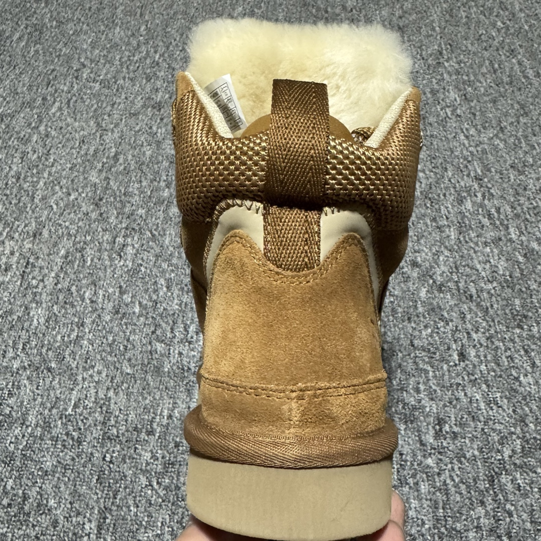 图片[8]-平台外贸专供 UGG Highmel 梅尔 粗鞋带款 高帮雪地靴 面包鞋 1145390 十年品牌制鞋代工厂生产线出品 注重每一处细节 隆丰A级真羊皮毛一体 完全遵循ZP工艺流程打造 尺码：35 36 37 38 39 40 41-选品中心